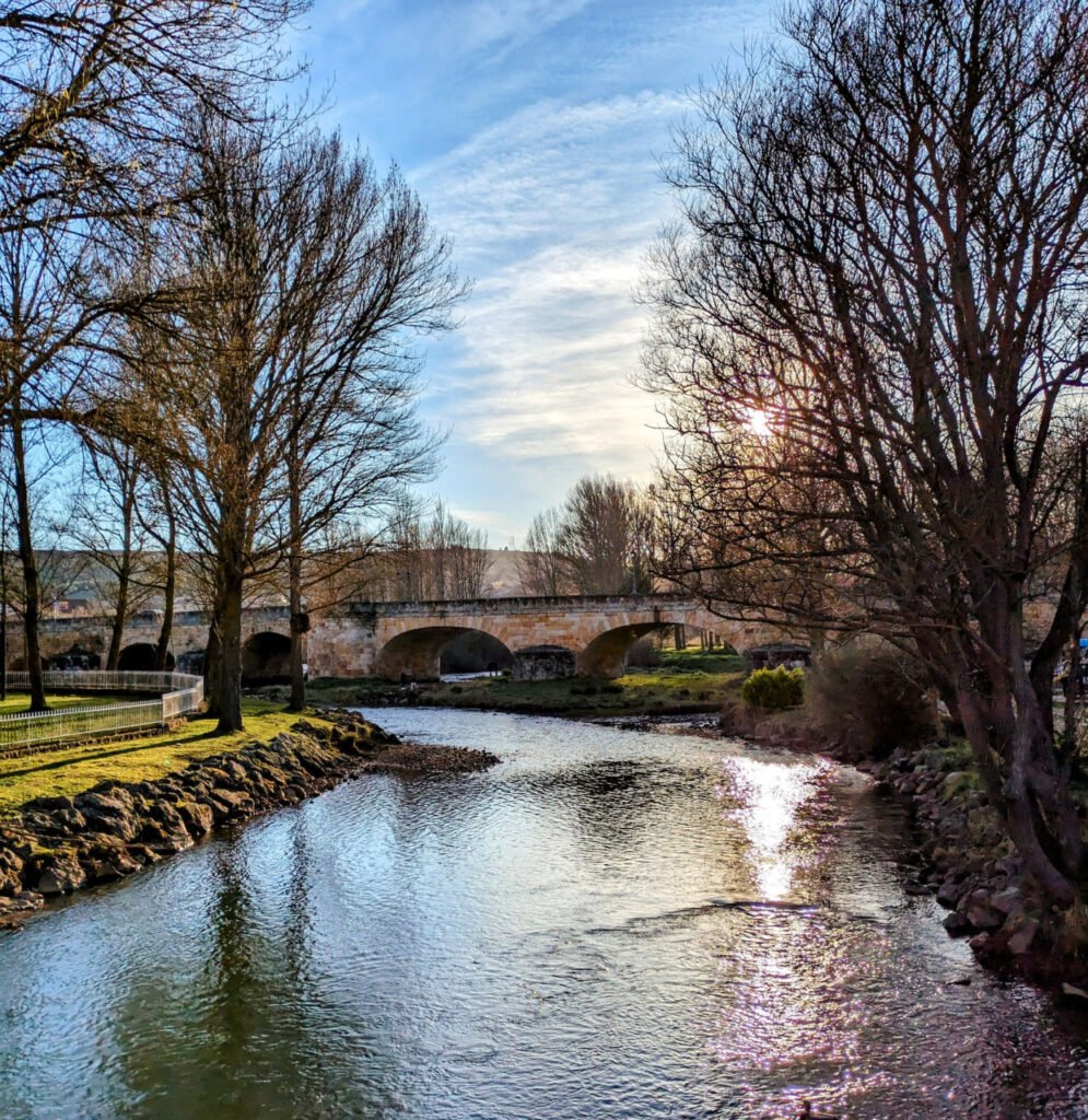 Aguilar de Campoo Spain River Walk.