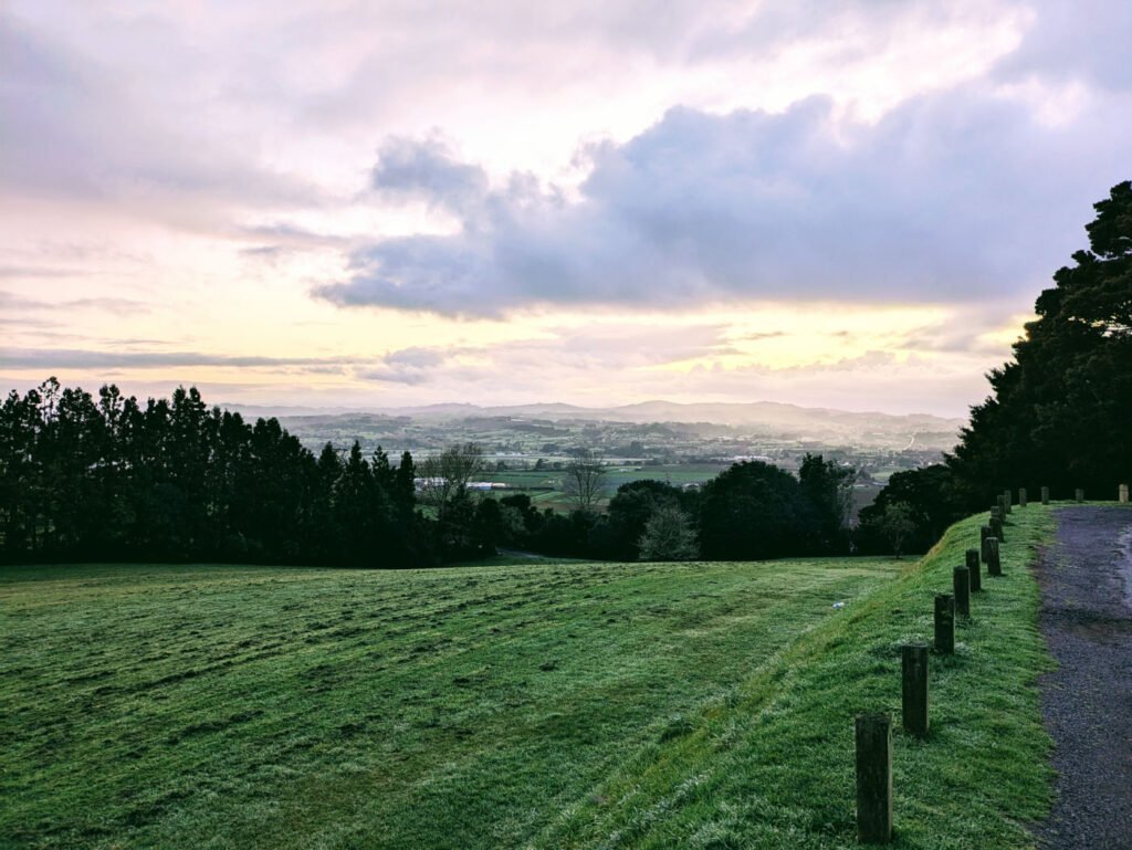 Pukekohe Hill New Zealand.